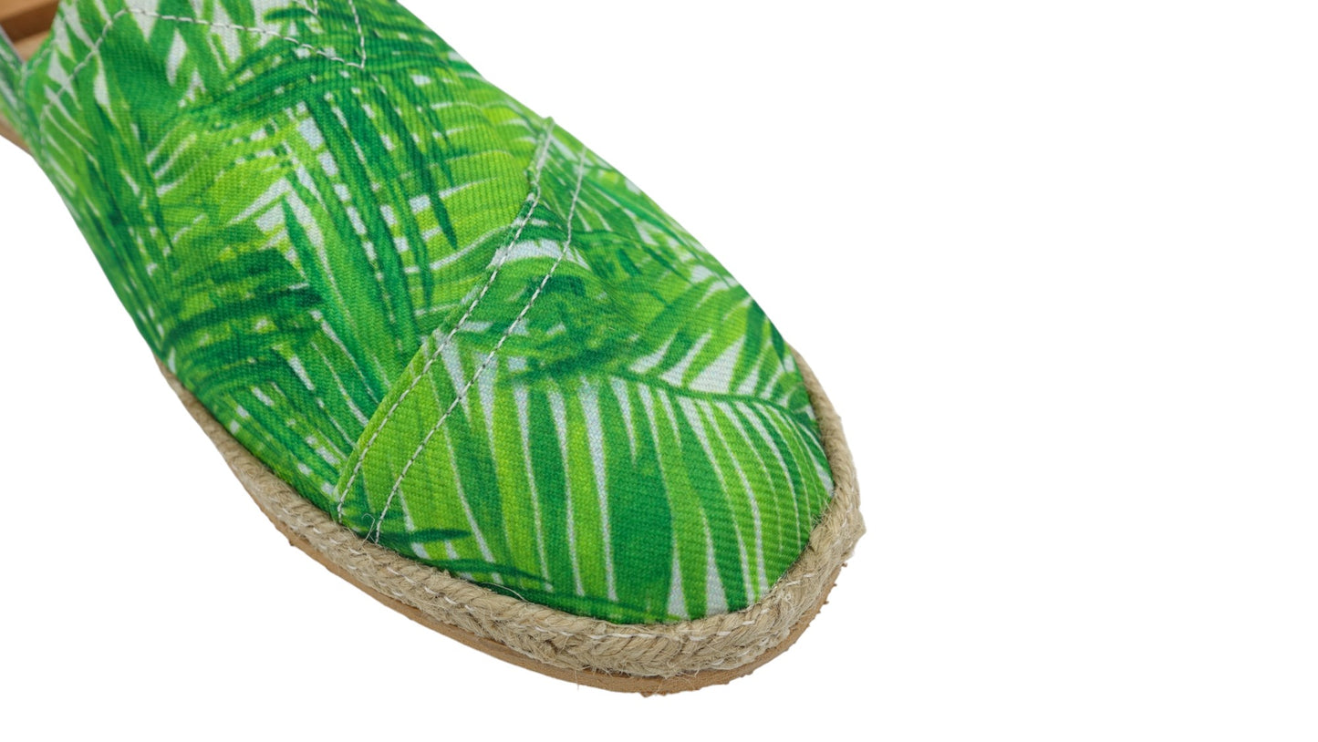 Children's espadrilles HOJAS PALMERAS