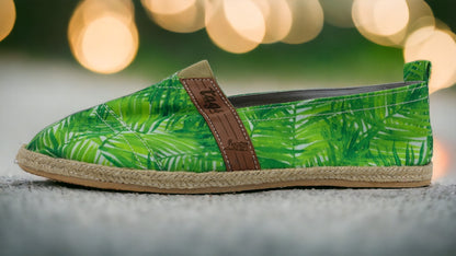 Children's espadrilles HOJAS PALMERAS