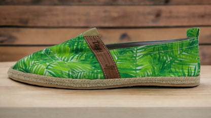 Children's espadrilles HOJAS PALMERAS