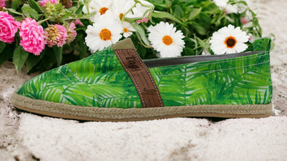 Children's espadrilles HOJAS PALMERAS