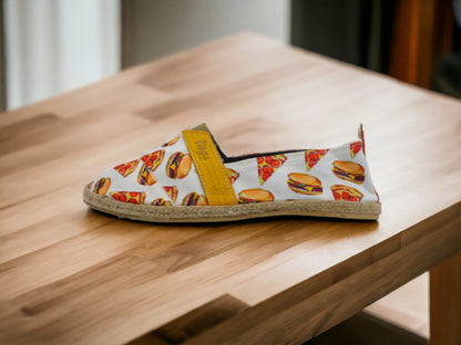 Kinder Espadrilles PIZZAS & HAMBURGUESAS