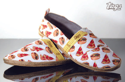 Kinder Espadrilles PIZZAS & HAMBURGUESAS