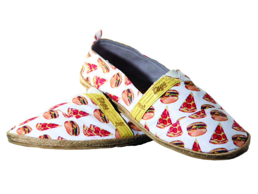 Espadrilles PIZZAS &amp; HAMBURGUESAS